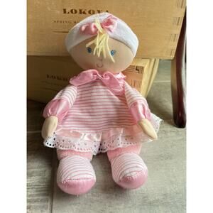 12" Kids Preferred My 1st Baby Doll Toy Stuffy Lovey Lovie Nursery Cuddle Plush